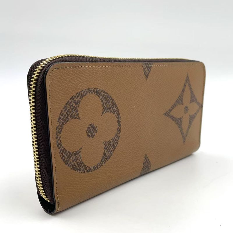 Louis Vuitton Zippy Wallet Monogram Giant Monogram Giant Leather ×PVC Light