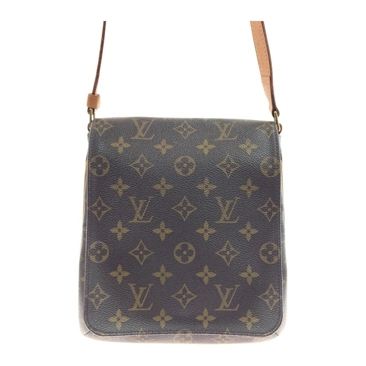 Louis Vuitton Monogram Musette Salsa Short Shoulder Bag Brown
