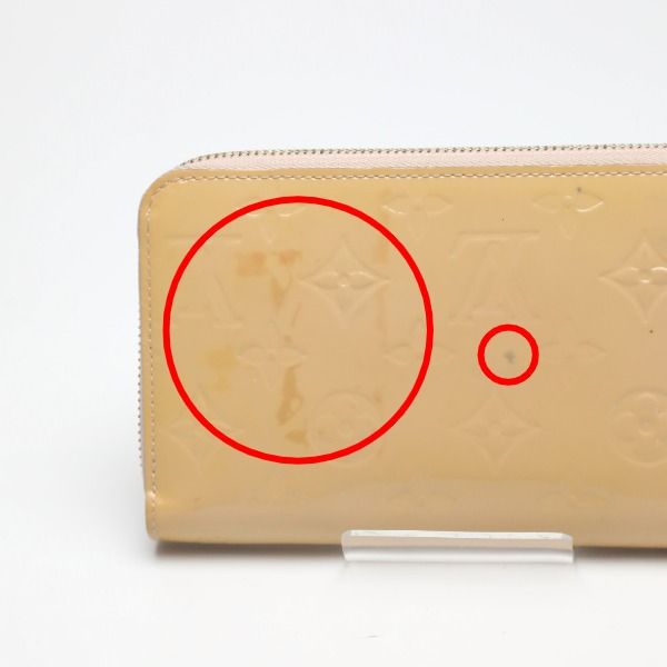 Louis Vuitton M90076 Vernis Round Zipper Zippy Wallet Long Wallet Louis Vuitton