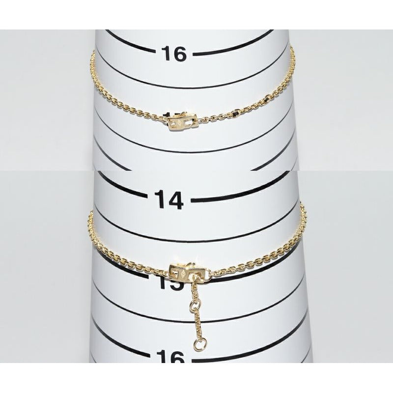 Louis Vuitton Bracelet 18K Yellow Gold Diamond 1 P Idylle — view 2