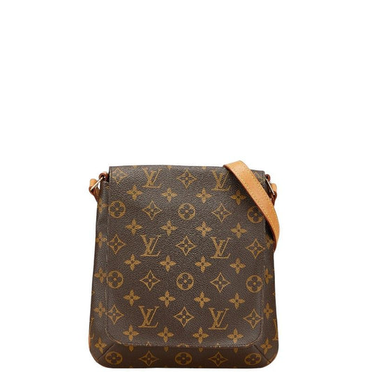 Louis Vuitton Monogram Musette Salsa Short One Shoulder Bag M51258 Brown PVC