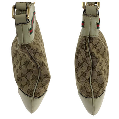 Gucci Sherry Line Mayfair Beige Ivory Gold Hardware GG Canvas 257065 Shoulder