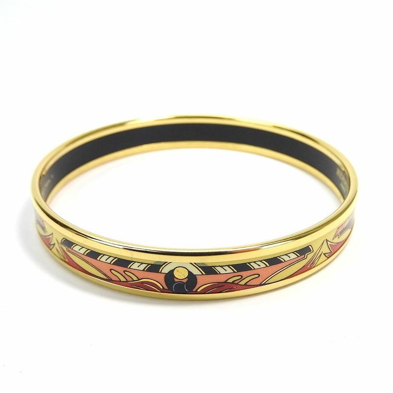 Hermes Emile Bangle Bracelet Accessories Jewelry Small Engraved