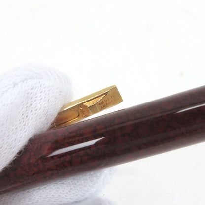Cartier Trinity De Cartier Marbled Twist Ballpoint Pen Bordeaux Gold Made In