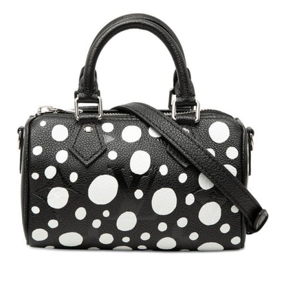 Louis Vuitton Yayoi Kusama Monogram Empreinte Nano Speedy Dot 2-Way Shoulder Bag