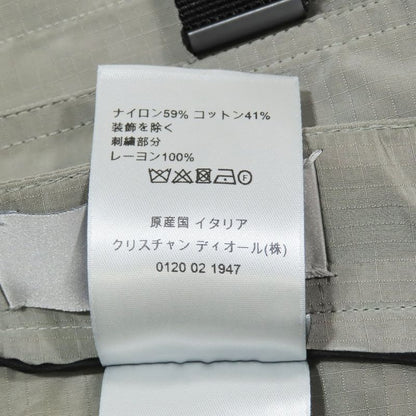 Unused 22ss DIOR Technical Ripstop Bermuda Shorts Half Pants Embroidered Logo