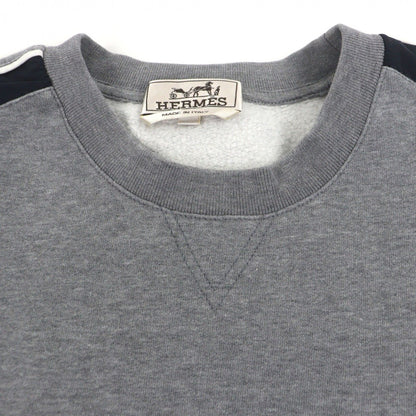 Hermes Run Cotton Crew Neck Brushed Lining Trainer Pullover Sweater — view 2