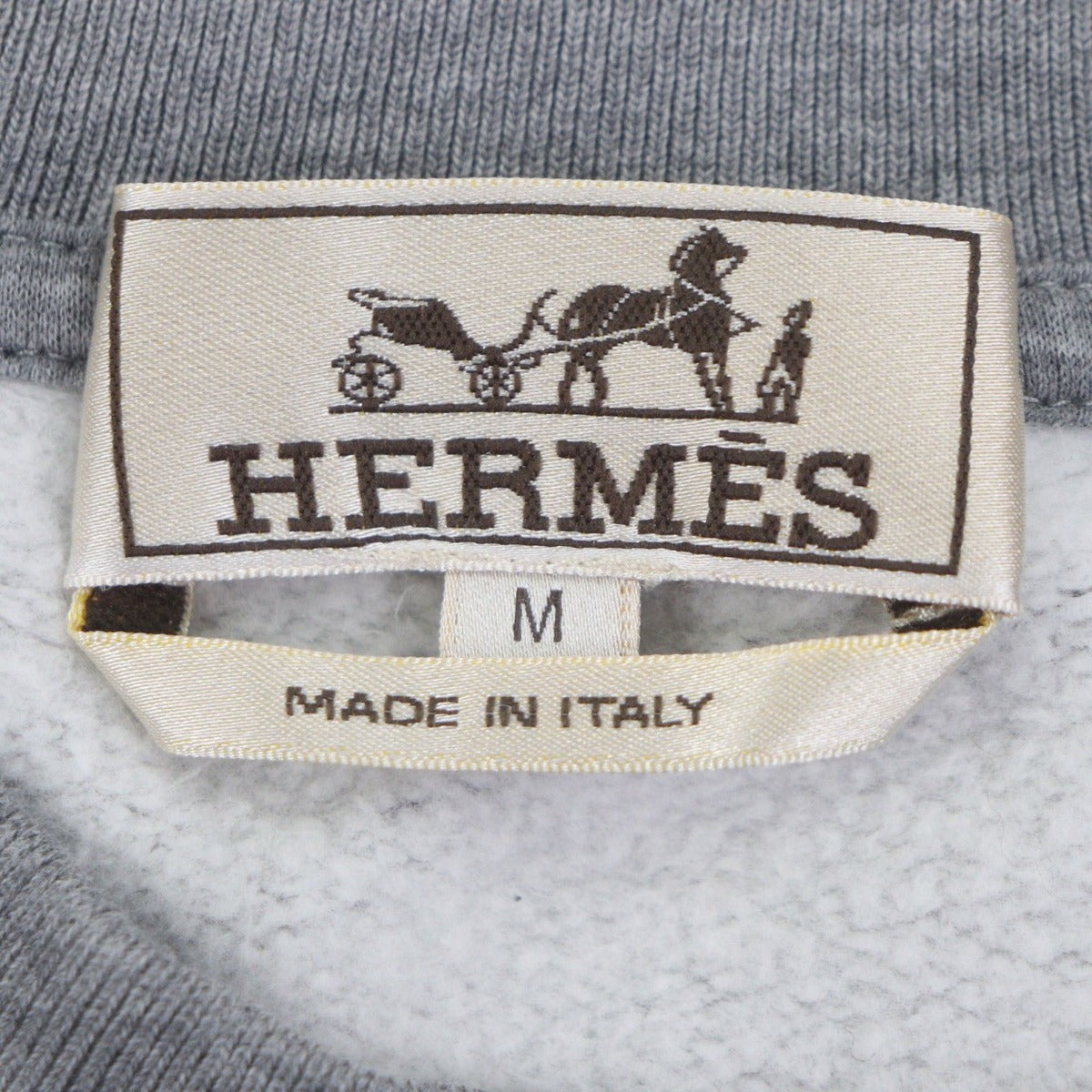 Hermes Run Cotton Crew Neck Brushed Lining Trainer Pullover Sweater — view 5