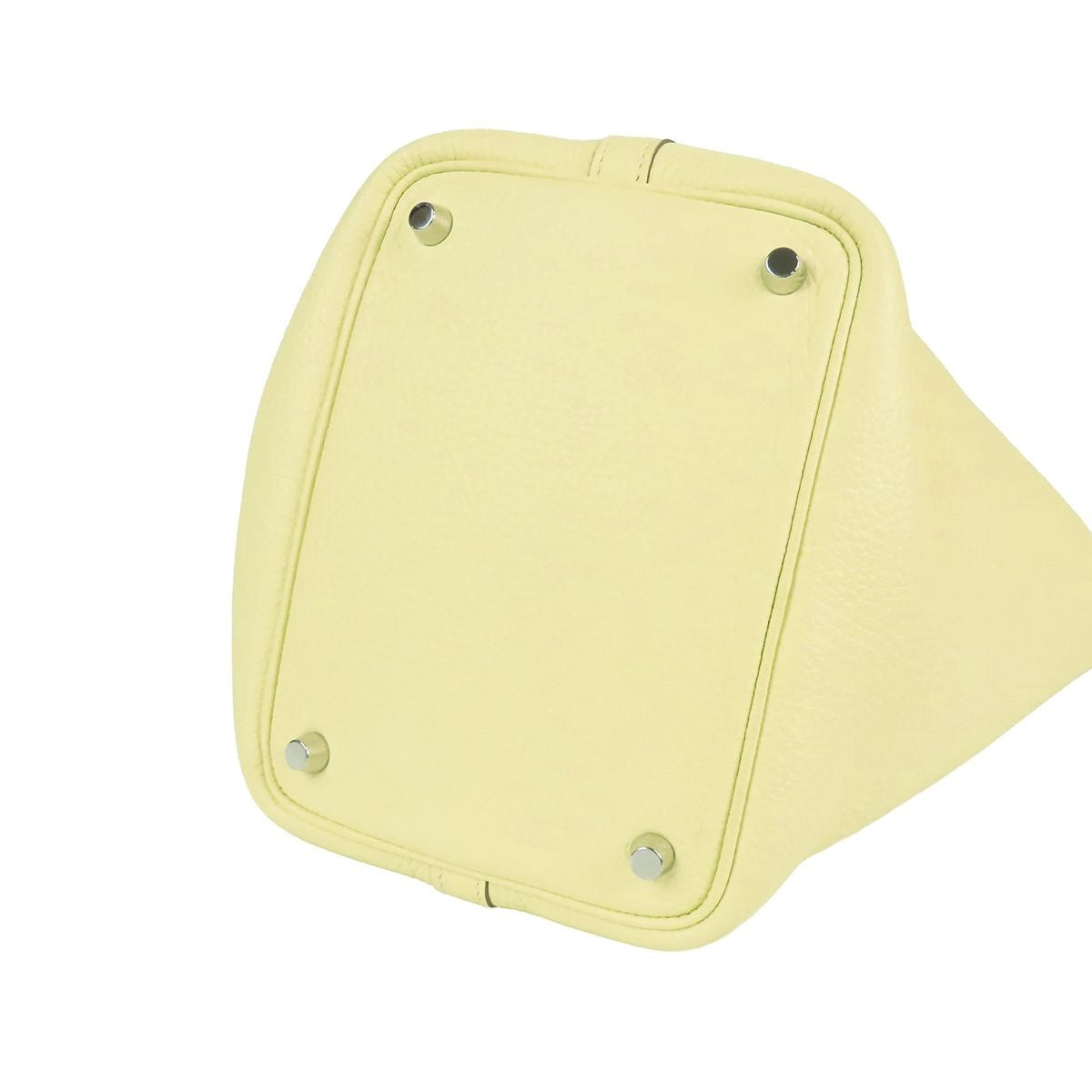 Hermes Picotin Lock PM Jaune Milton Vert Vertigo Silver Taurillon Swift Eclat — view 3