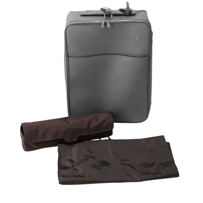 Louis Vuitton Taiga Travel Bag Pegase 55 Suitcase Gray