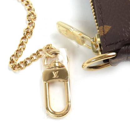 Louis Vuitton M58009 Mini Pochette Axessoire Monogram Canvas Nu Pouch Brown