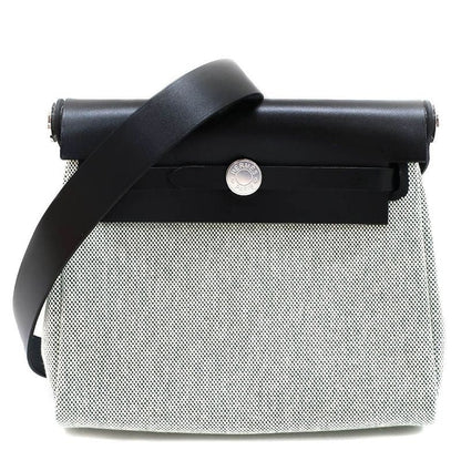 Hermes Herbag Her Bag Zip Mini 20 Silver Hardware