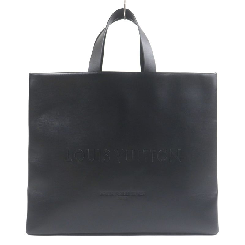 Louis Vuitton M13979 Shopper Tote MM Logo Design Cowhide Leather 2WAY Tote Bag