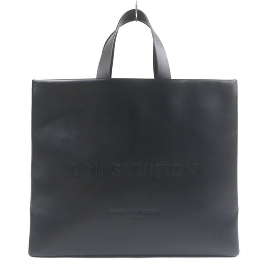 Louis Vuitton M13979 Shopper Tote MM Logo Design Cowhide Leather 2WAY Tote Bag