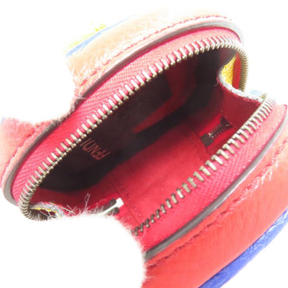 Fendi Logo Accessory Pouch Leather Women