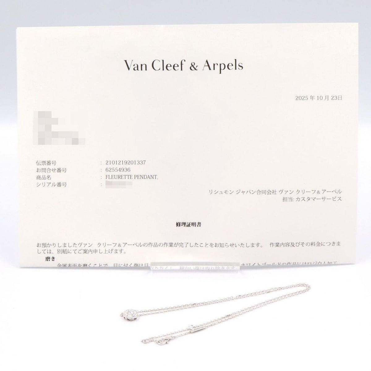 Van Cleef & Arpels Necklace Fullette Diamond 42.5 — view 5