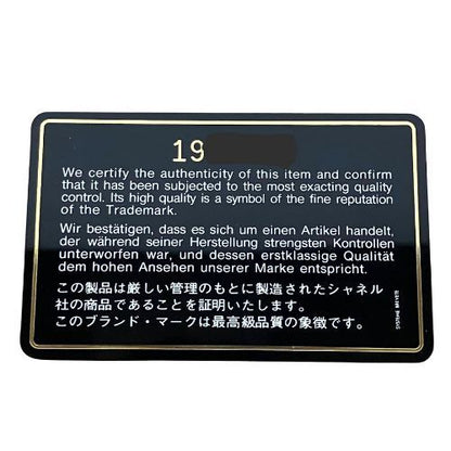 Chanel Handbag Lamb Leather Lamb Leather Clasp V-stitching Black