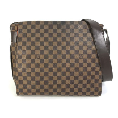 Louis Vuitton Shoulder Bag Bastille M45258 Damier Canvas Ebène Brown