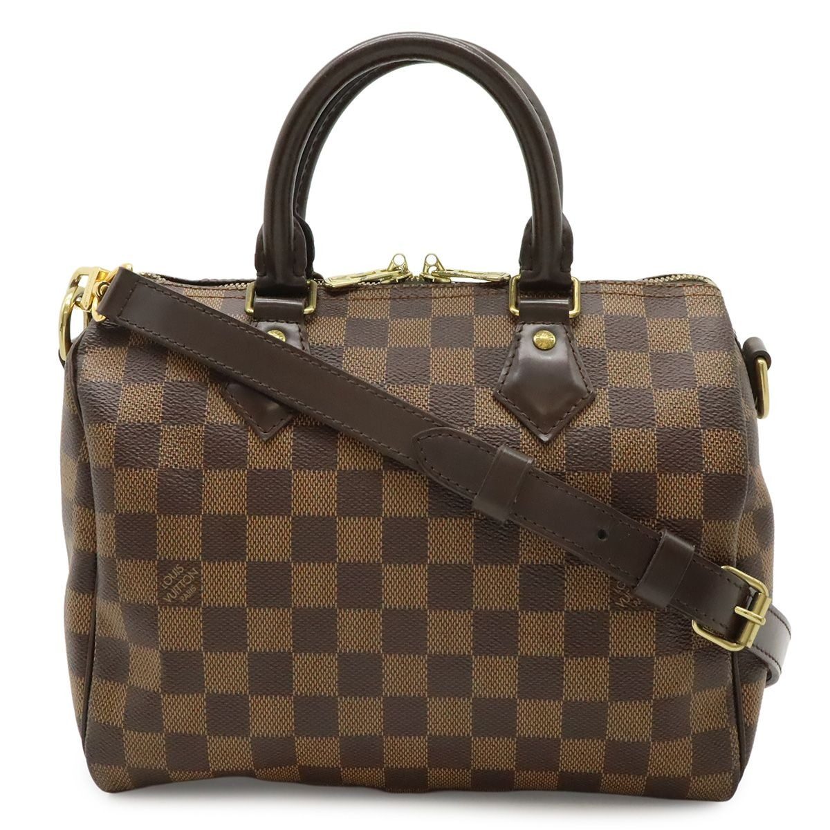 Louis Vuitton Damier Speedy Bandouliere 25 2-Way Shoulder Bag Crossbody