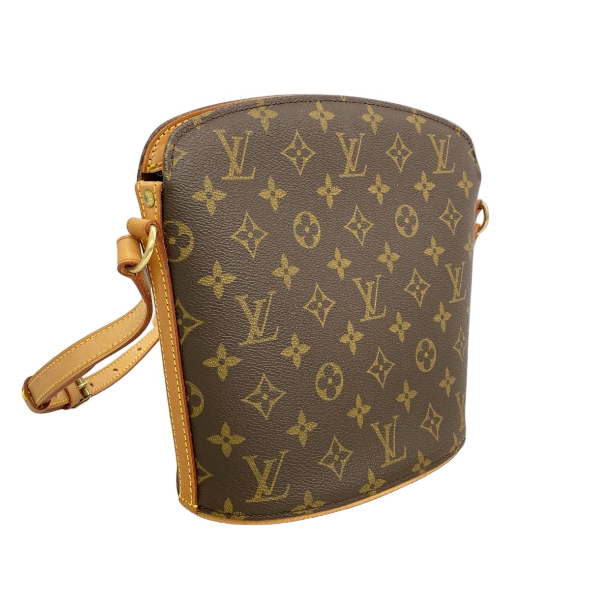 Louis Vuitton Shoulder Bag Monogram Drew Brown — view 2