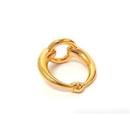 Hermes Mo Scarf Ring Closure Gold — view 2