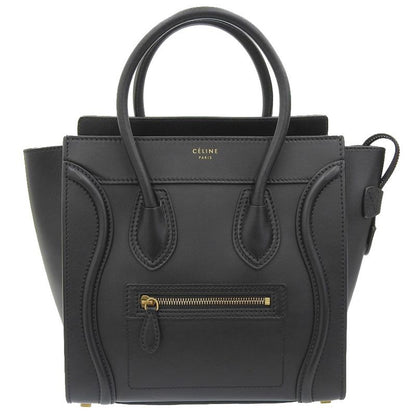 Celine Luggage Micro Shopper Handbag