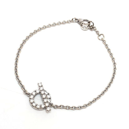 Hermes Bracelet Finesse 18k White Gold Silver