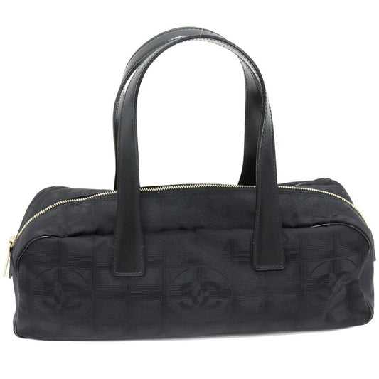 Chanel Handbag Boston Bag New Travel Line Mini Boston Nylon Calf Black A15828