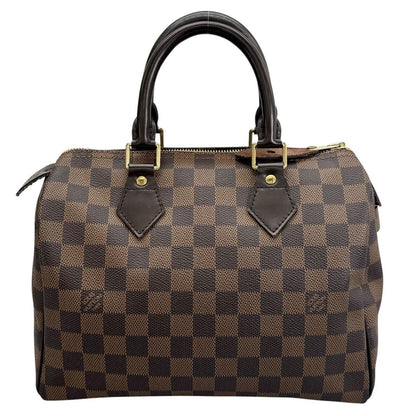 Louis Vuitton Handbag Speedy 25 Brown Damier