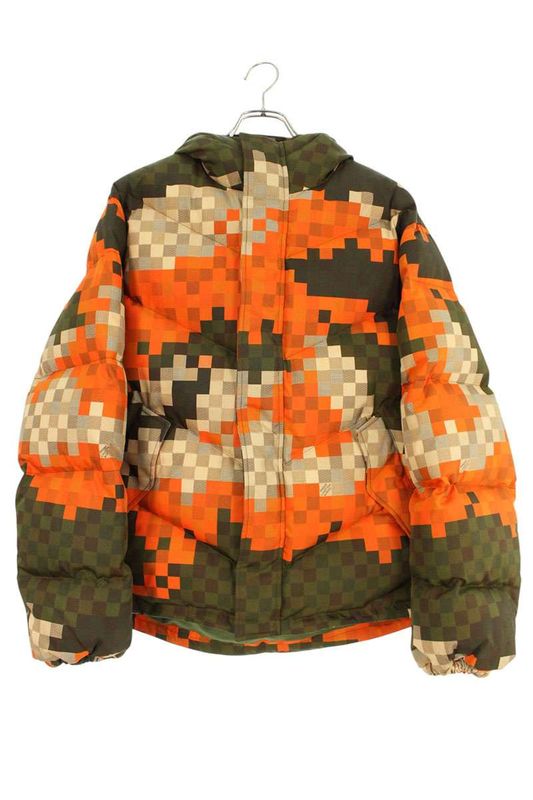 Louis Vuitton Rm242m MJR Hrb67e Hrb67emjr Damouflage Print Down Jacket Men 46