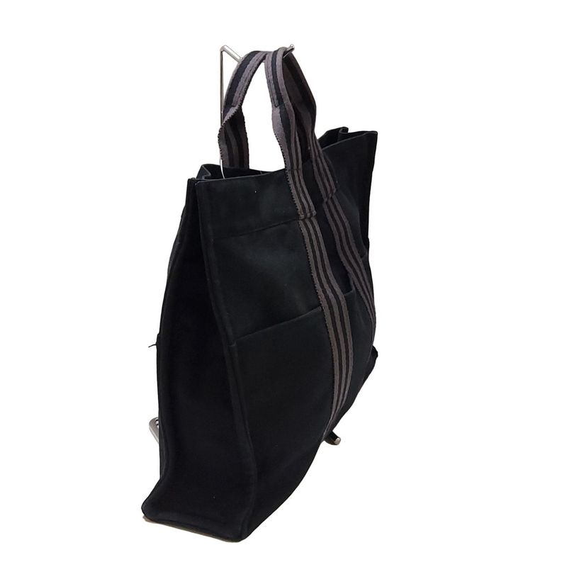 Hermes Fourre Tout Tote MM Black And Gray