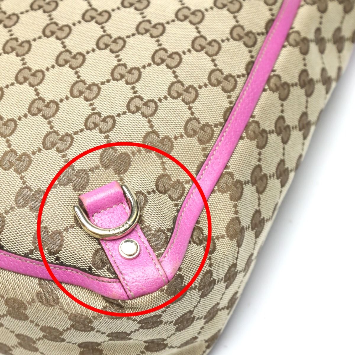 Gucci Abby Handbag Tote Bag Brown