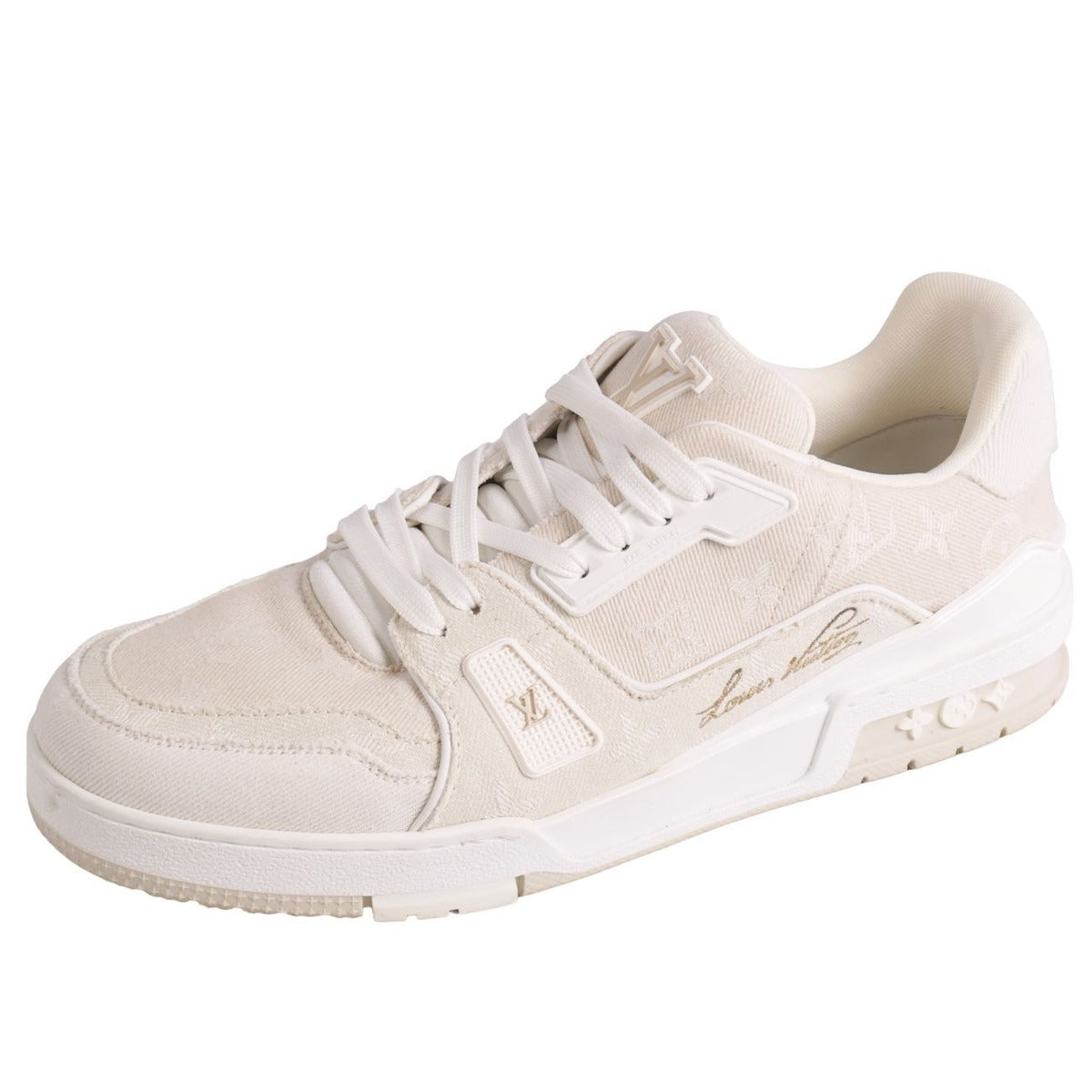 Hermes Sneakers LV Trainer Line Denim Monogram