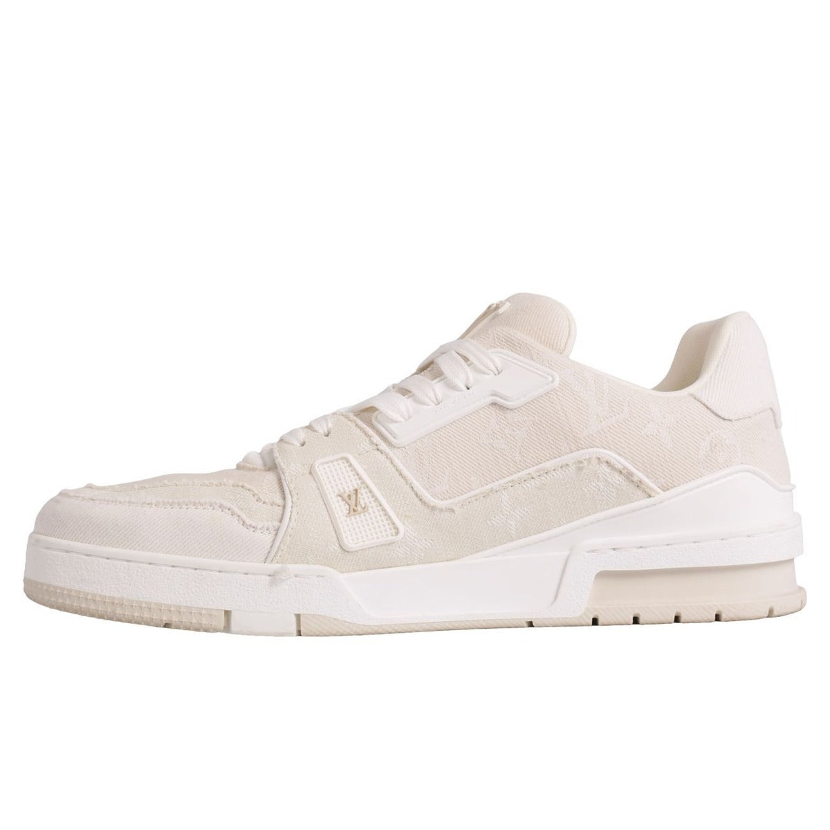 Hermes Sneakers LV Trainer Line Denim Monogram — view 7