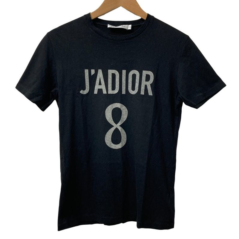 Christian Dior J'a 8 Print Short Sleeve T-Shirt XS Black