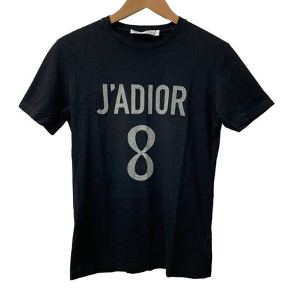 Christian Dior J'a 8 Print Short Sleeve T-Shirt XS Black