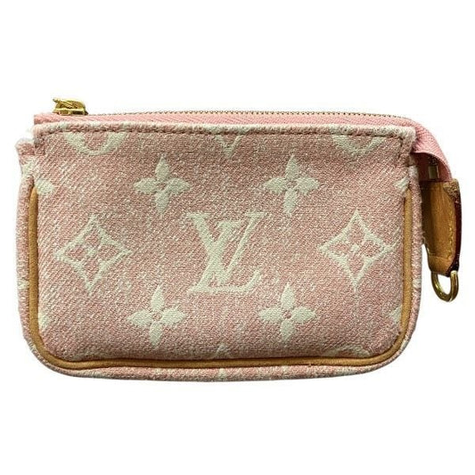Louis Vuitton Monogram Jacquard Pochette Coin Case Key