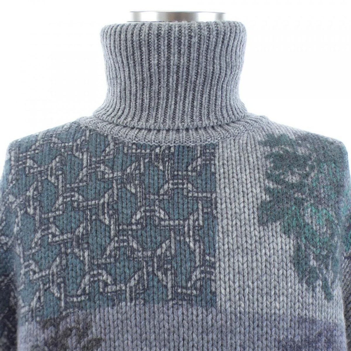 Hermes Knit Sweater Green — view 5