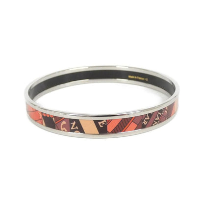 Hermes Bangle Bracelet Silver — view 2