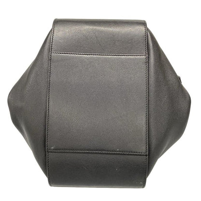 Loewe Tote Bag Hammock Bag Small Black With C Engraved Leather