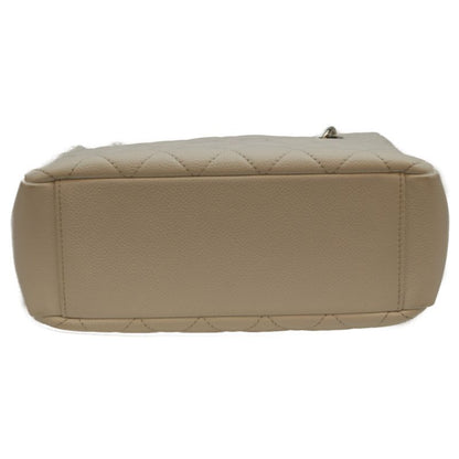 Chanel No 15 White Caviar Silver Hardware PST Tote