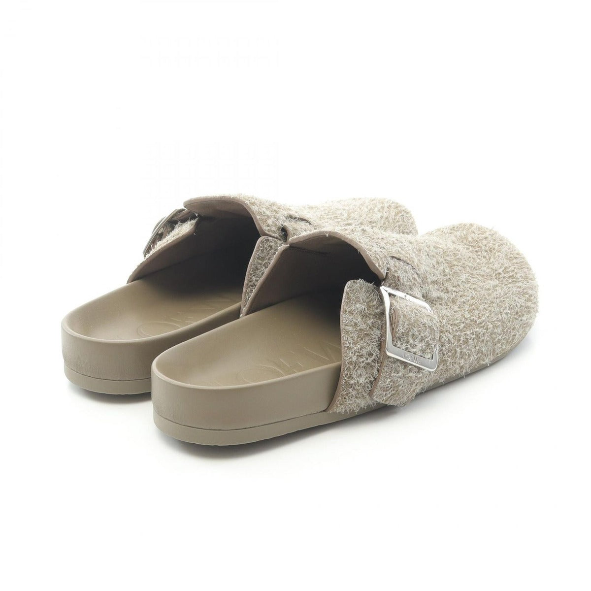 Loewe Sandals Ease Buckle Mule Beige — view 2