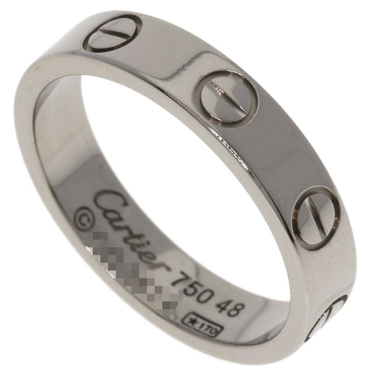 Cartier Mini Love Ring 48 18K White Gold