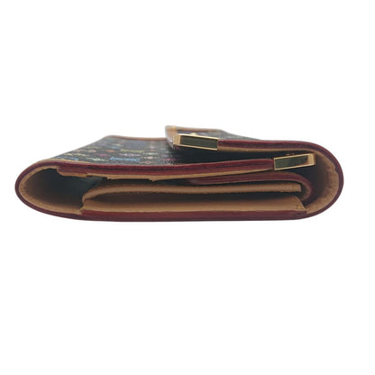 Louis Vuitton Multicolor International Monogram Wallet Black Noir — view 3