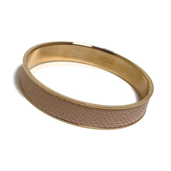 Hermes Leather Bracelet GP Bangle