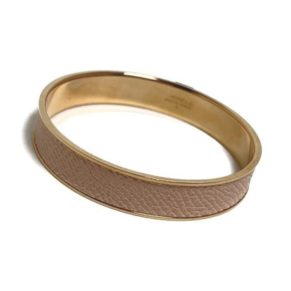 Hermes Leather Bracelet GP Bangle