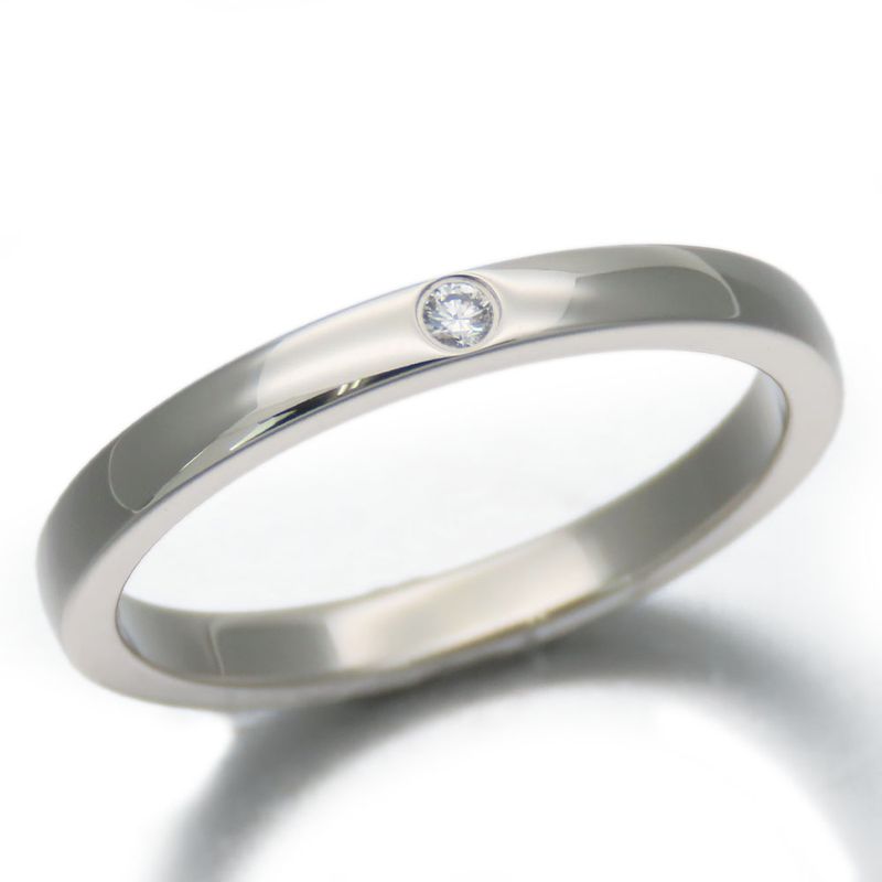 Cartier Ring - Ring Classic Wedding 50 Pt950 Diamond Approx 3.3g Platinum 1PD