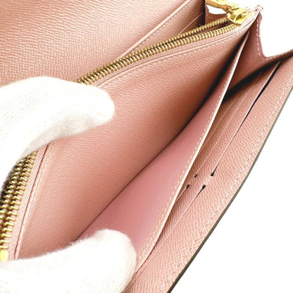 Louis Vuitton N60114 Damier Portefeuille Sarah Rose Ballerine Long Wallet Louis