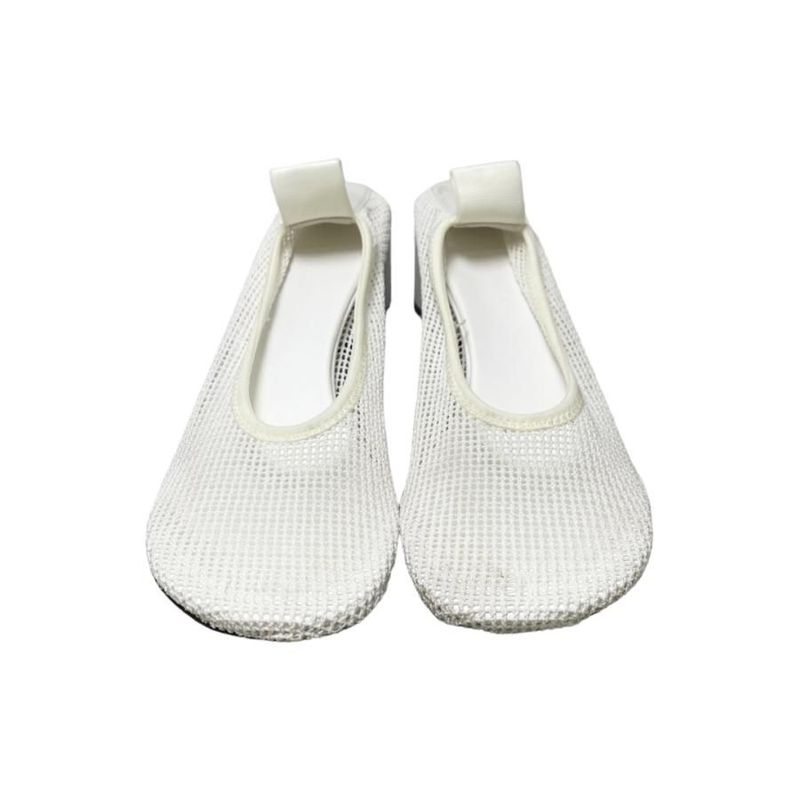 Bottega Veneta Mesh Flex Pumps 36 1 2 White