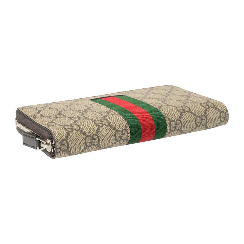 Gucci Long Wallet GG Supreme Beige/multi